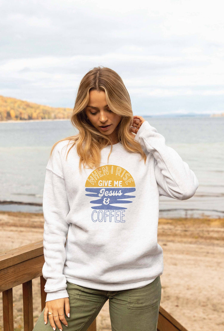 Jesus and Coffee Sweatshirt