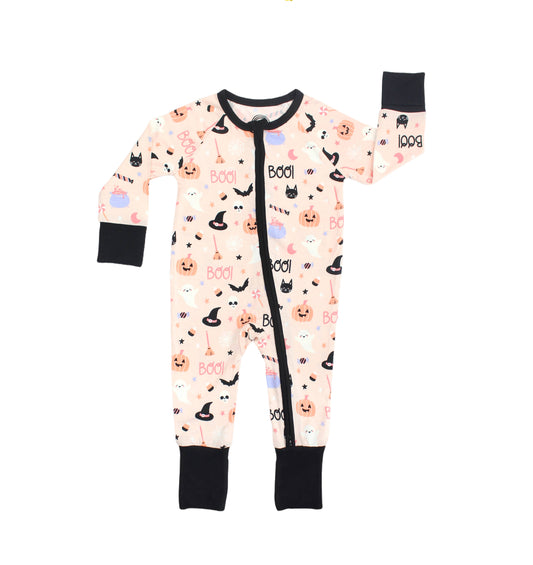 Glow in the Dark Sweet and Spooky Bamboo Pajamas ONE 12-18M LEFT