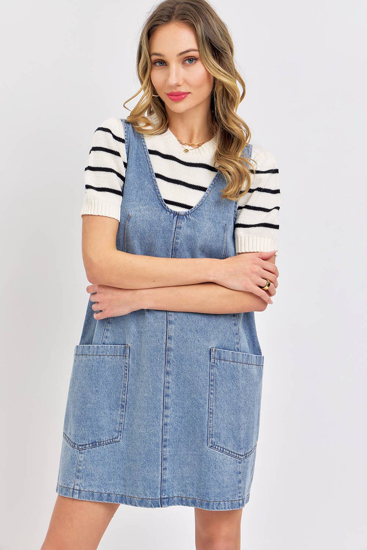 Definitely Denim Dress ONE M LEFT