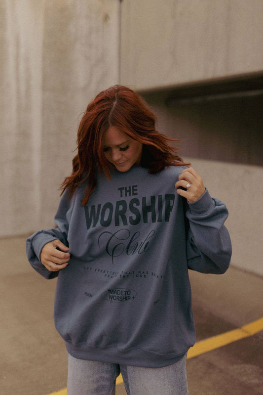 The Worship Club Graphic Sweatshirt