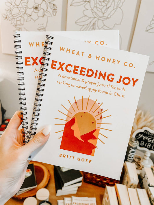 Exceeding Joy: An Advent devotional & prayer journal