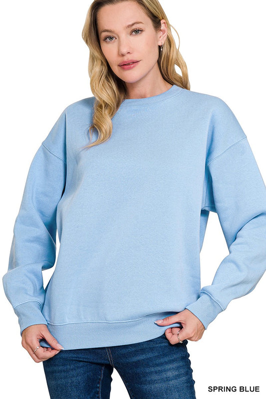 Blue Plain Jane Sweatshirt