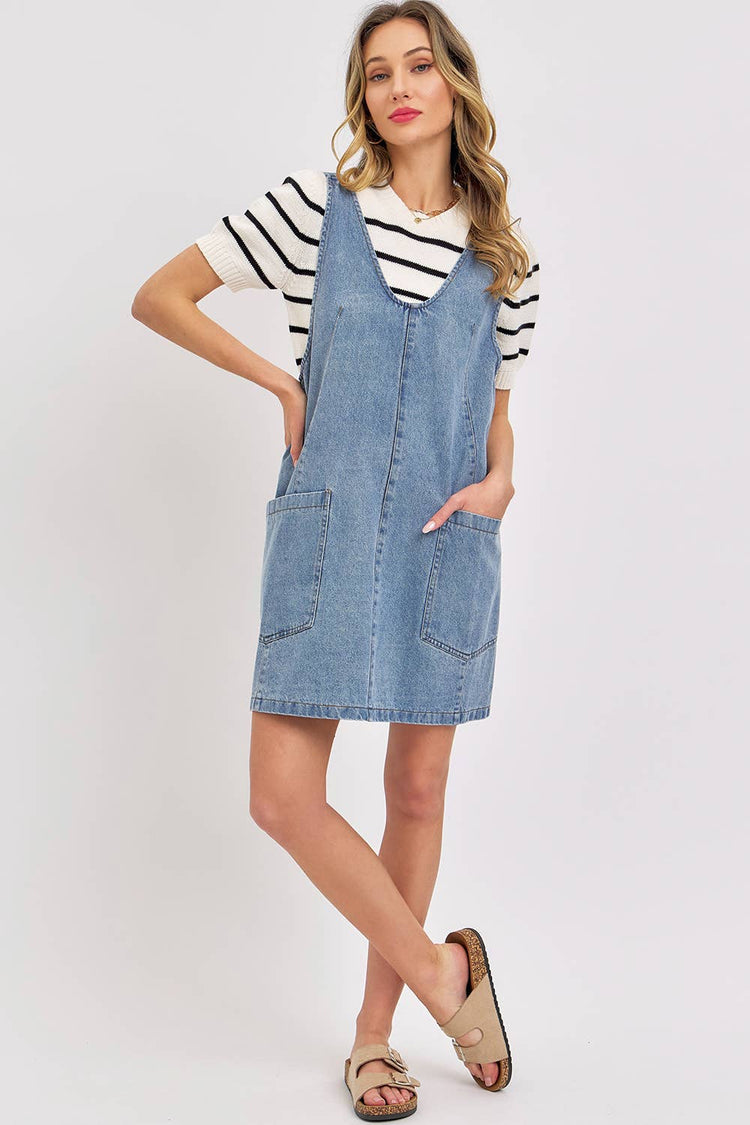 Definitely Denim Dress ONE M LEFT