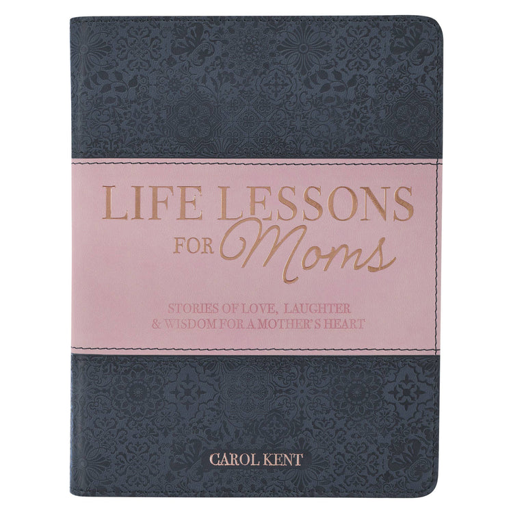 Gift Book Life Lessons for Moms Faux Leather ONE LEFT