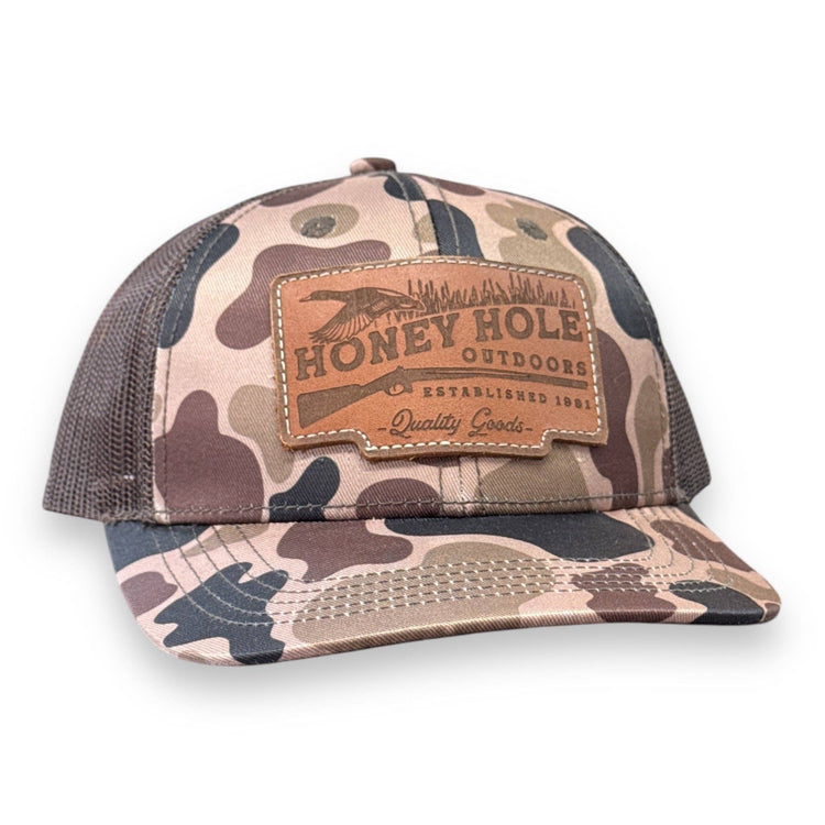 Youth Snapback - Leather Duck Shotty