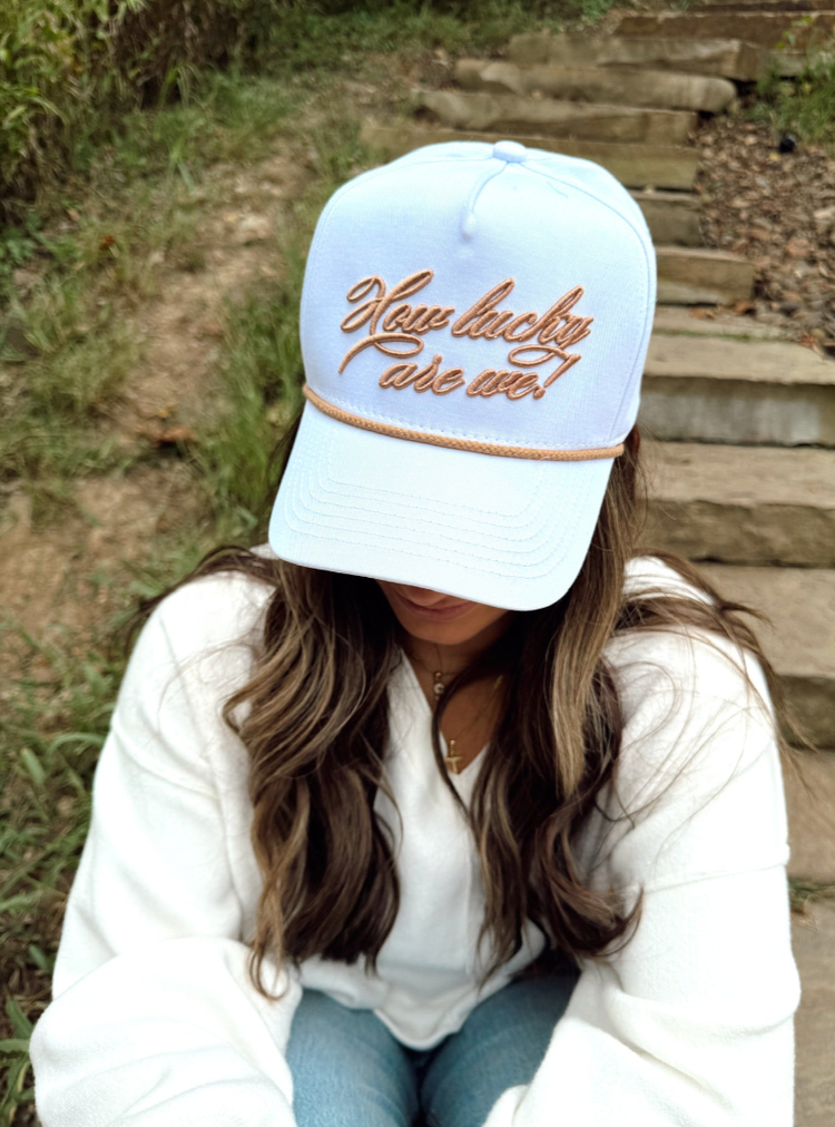 How Lucky Are We Trucker Hat