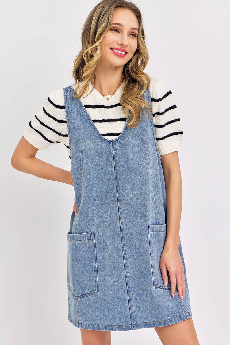 Definitely Denim Dress ONE M LEFT