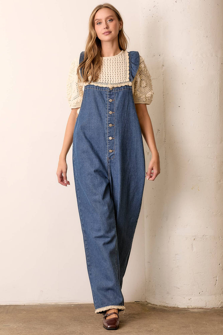 Lyla Denim Jumpsuit