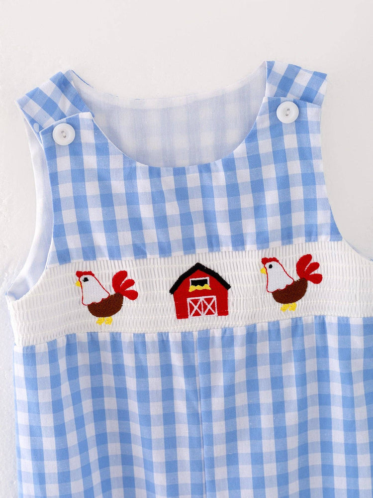 Farm Boys Chicken Romper ONE 18M LEFT