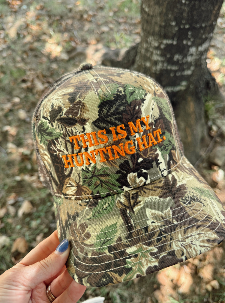 This Is My Hunting Hat Trucker