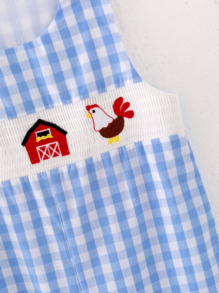 Farm Boys Chicken Romper ONE 18M LEFT