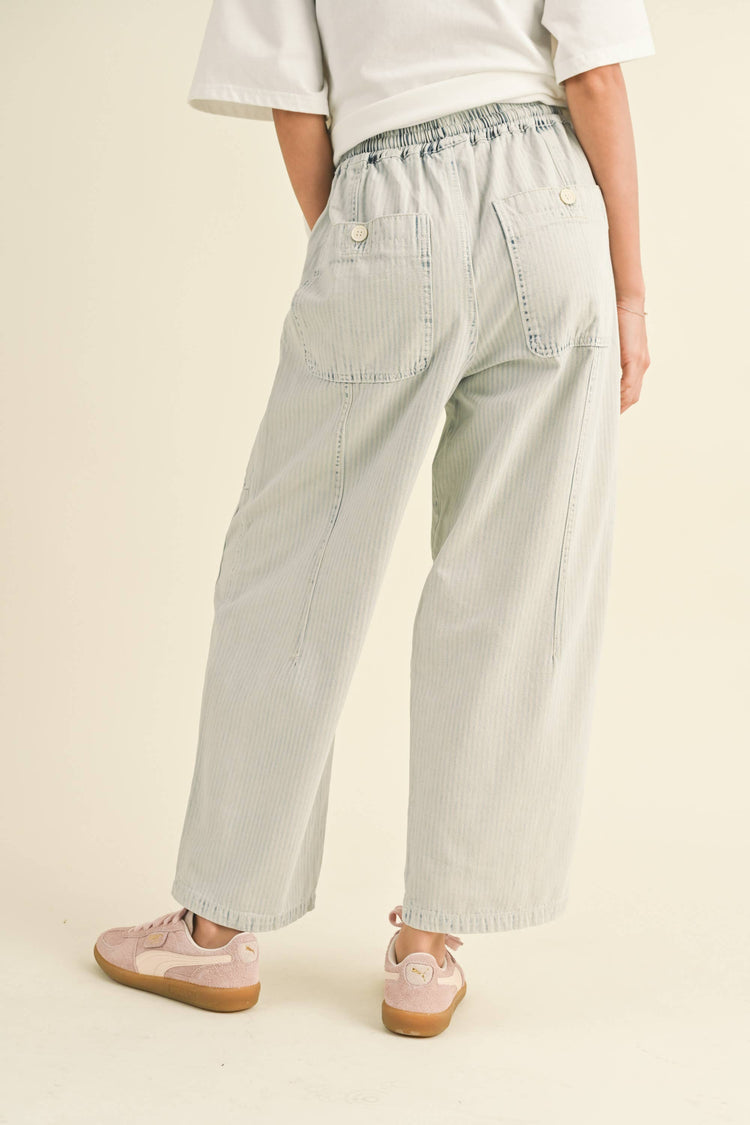 Cleo Barrel Shaped Pants