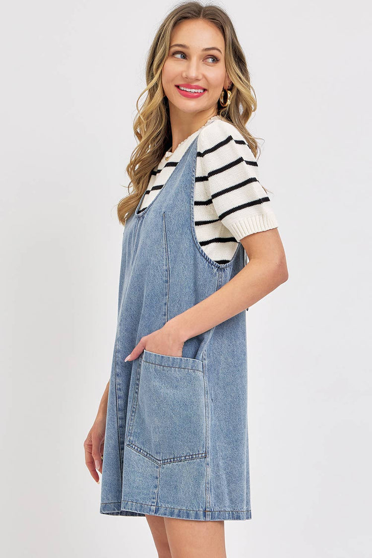 Definitely Denim Dress ONE M LEFT