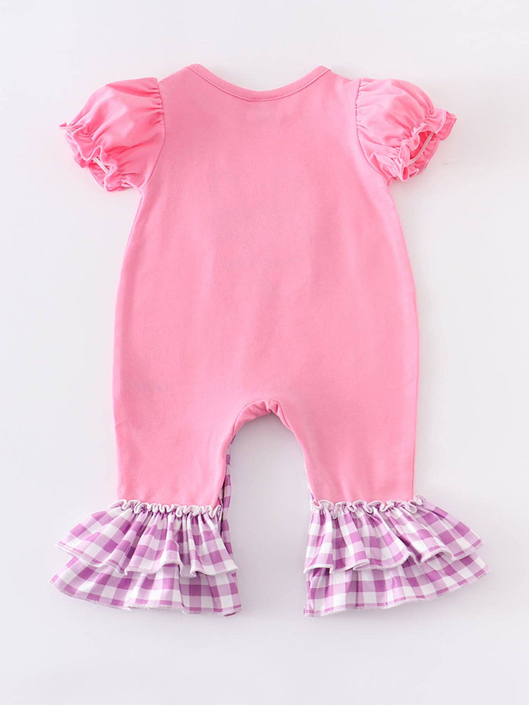 Ruffle Rabbit Romper ONE 12M LEFT