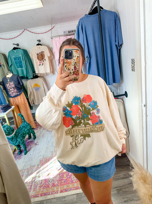 Wildly Thankful Sweatshirt