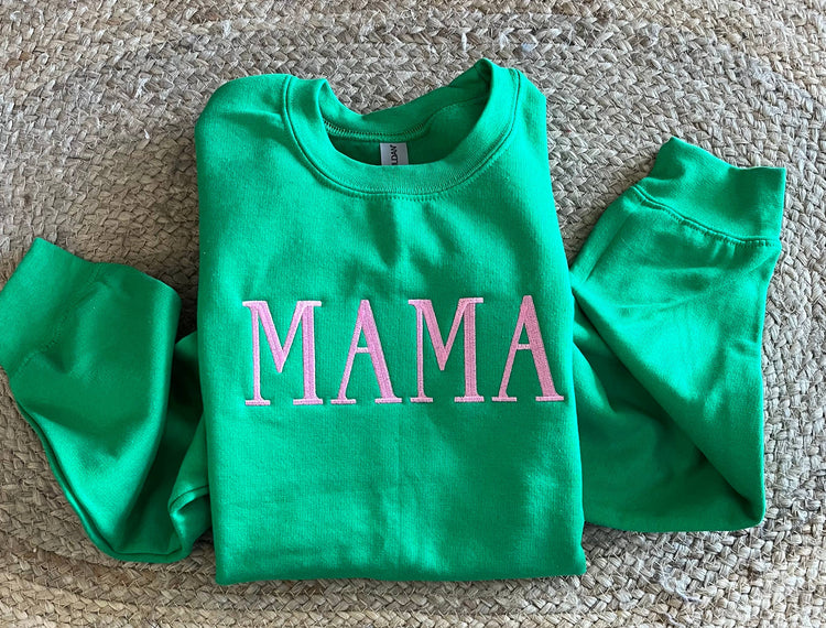 Mama Embroidered Sweatshirt