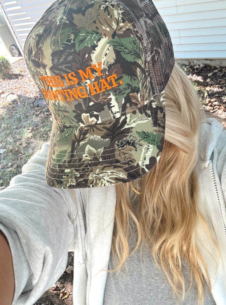 This Is My Hunting Hat Trucker