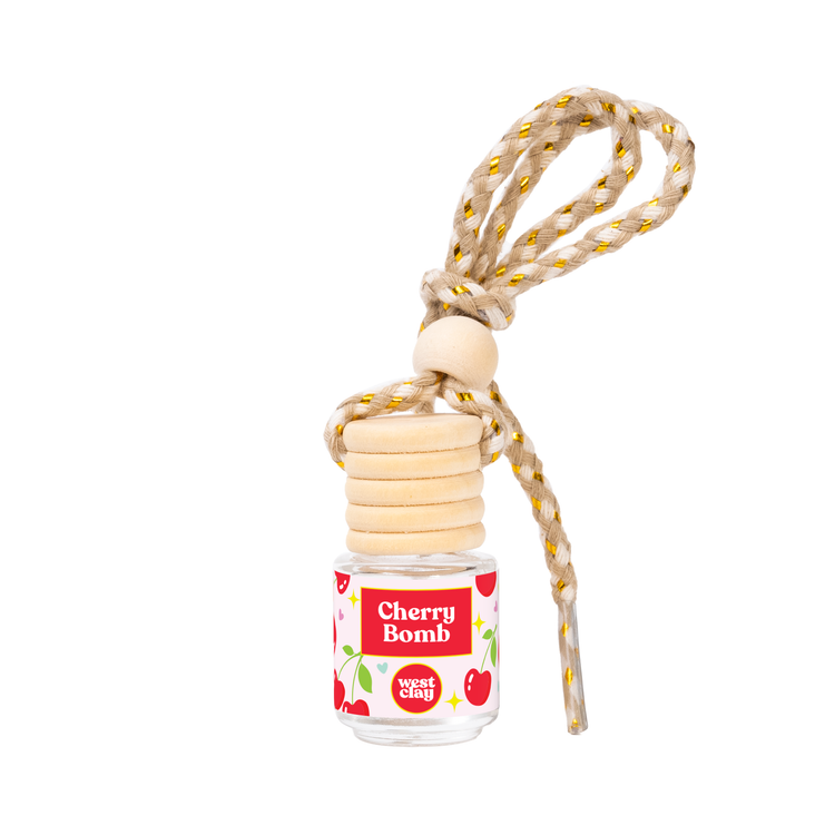 Cherry Bomb Car Air Freshener - Hanging Scented Diffuser