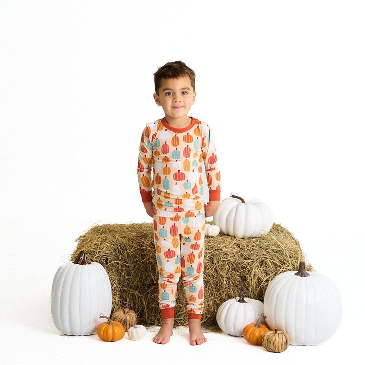 Pumpkin Patch Fall Bamboo Pajamas