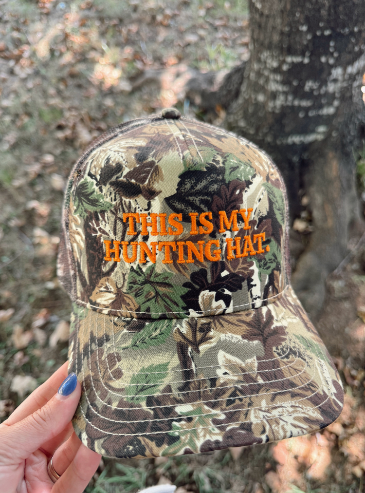 This Is My Hunting Hat Trucker