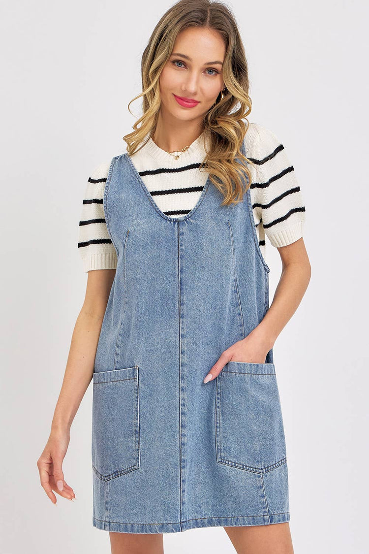 Definitely Denim Dress ONE M LEFT