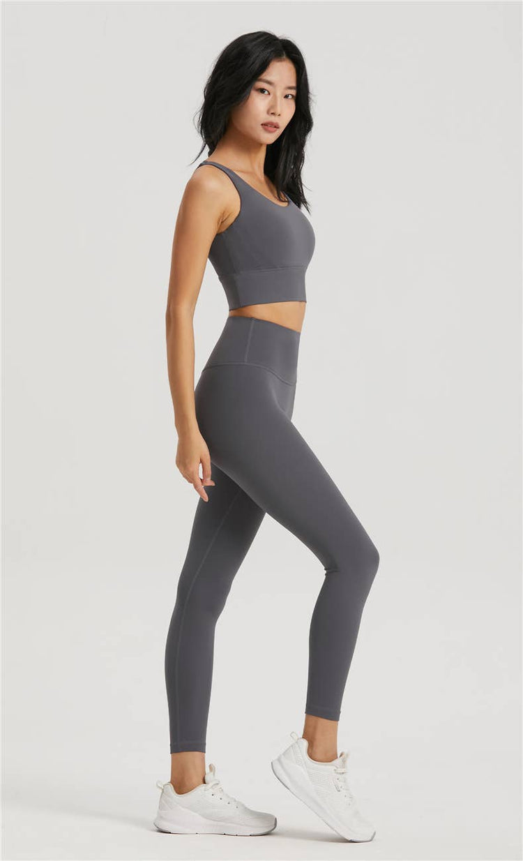 Grey High Waist Leggings