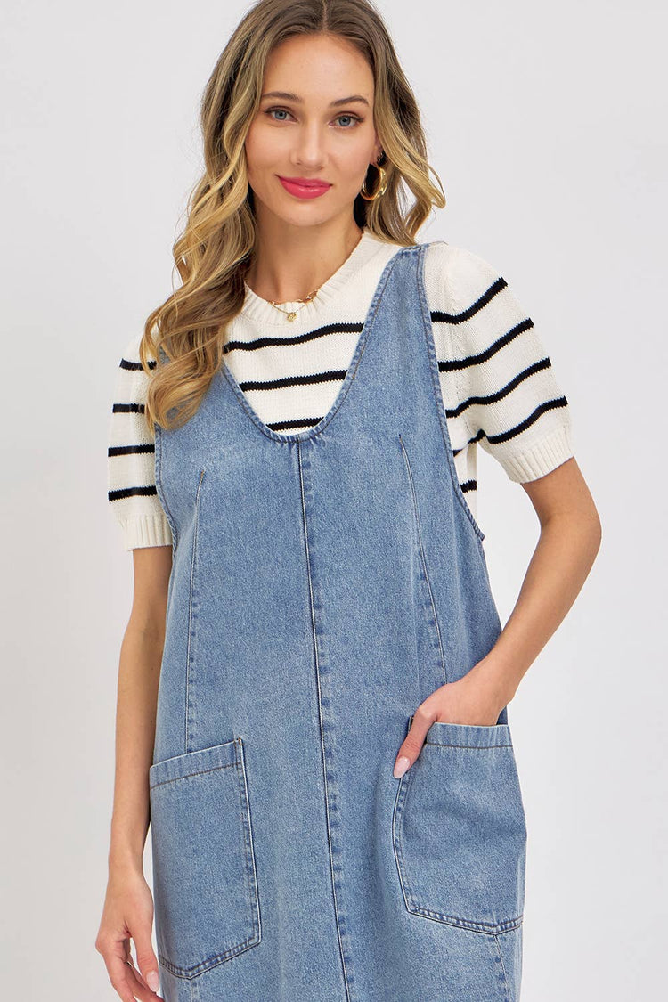 Definitely Denim Dress ONE M LEFT