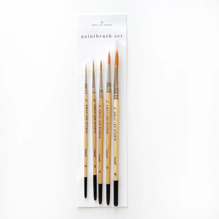 Watercolor Paintbrush Set ONE LEFT